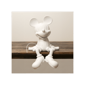 Mickey Take 2 Medium, Sculpture design haut de gamme Leblon Delienne, résine peinte à la main, moderne et élégante, disponible chez D-Style Interior