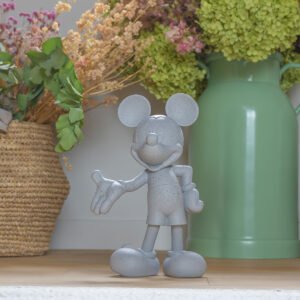 Mickey Welcome Granit Small, sculpture design haut de gamme Leblon Delienne, création contemporaine en finition granit. Disponible chez D-Style Interior.