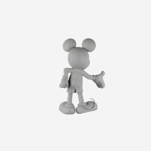 Mickey Welcome Granit Small, sculpture design haut de gamme Leblon Delienne, création contemporaine en finition granit. Disponible chez D-Style Interior.