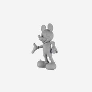 Mickey Welcome Granit Small, sculpture design haut de gamme Leblon Delienne, création contemporaine en finition granit. Disponible chez D-Style Interior.