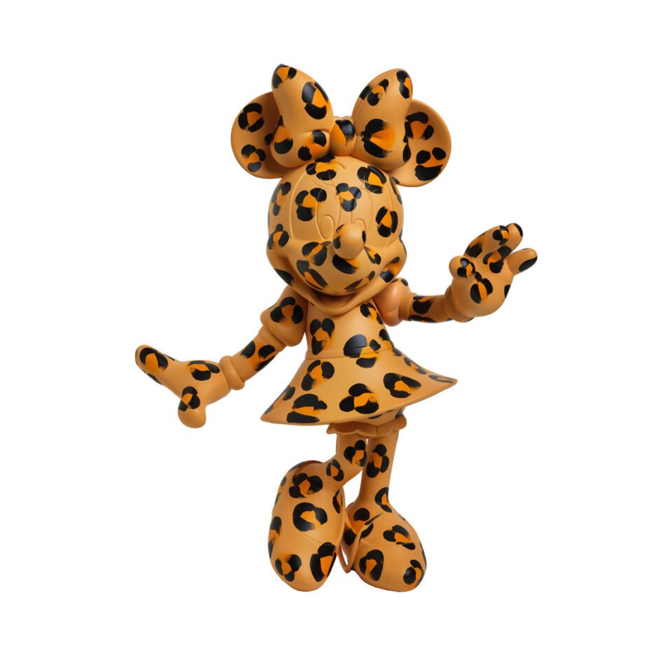 Minnie Welcome Léopard Small Sculpture design – Leblon Delienne