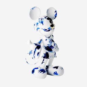 One Minute Mickey Large, sculpture design haut de gamme Leblon Delienne, peinte à la main par Marcel Wanders. Disponible chez D-Style Interior.
