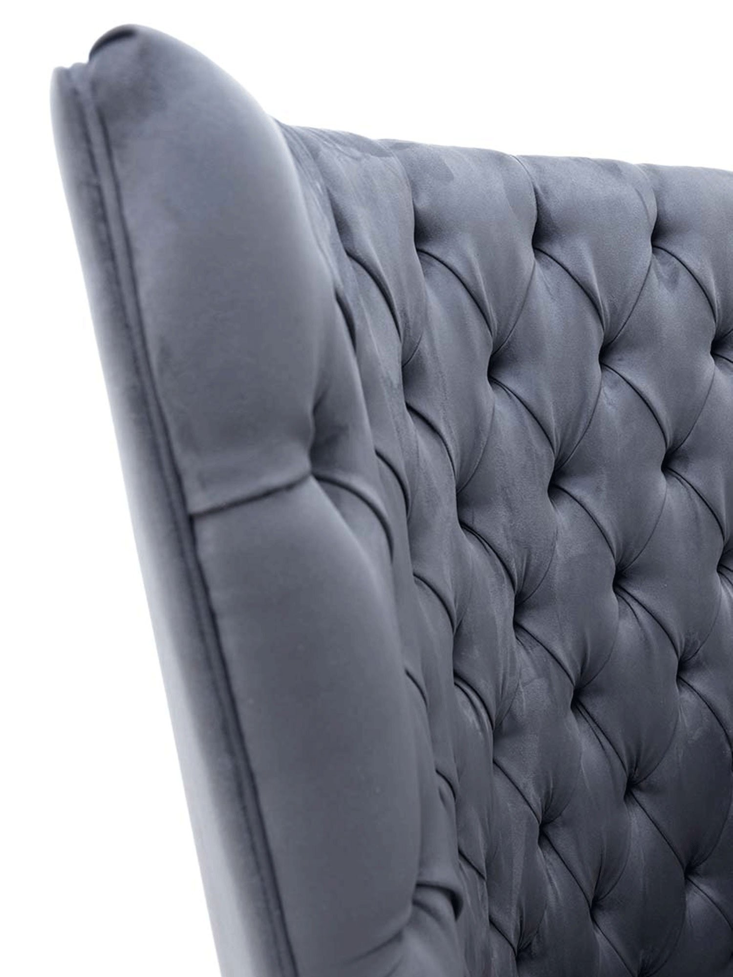 Medici grand lit design haut de gamme avec grand tête de lit capitonnée, coussins lombaires intégrés et structure épurée. Disponible chez D-Style Interior.