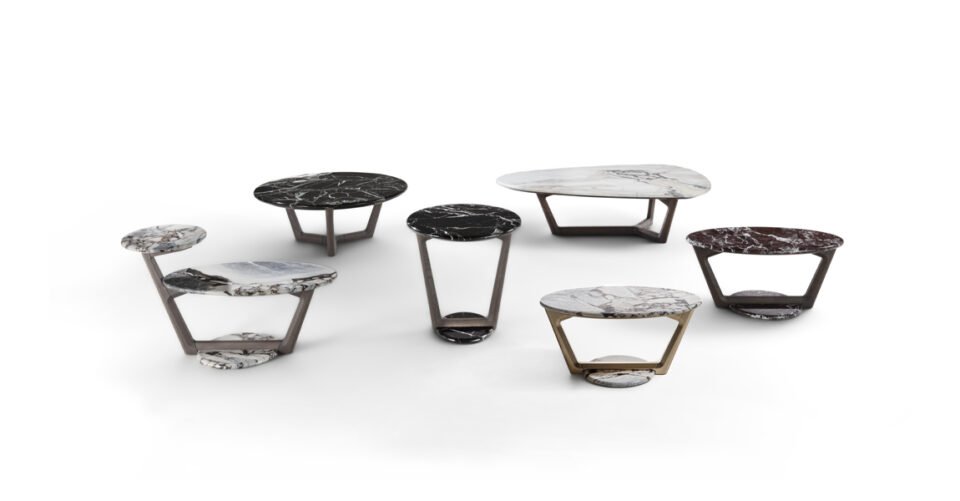 Savini table basse design haut de gamme – Vittoria Frigerio