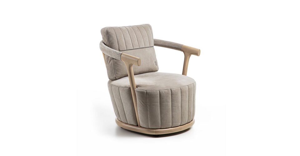 Mora fauteuil design haut de gamme – Vittoria Frigerio