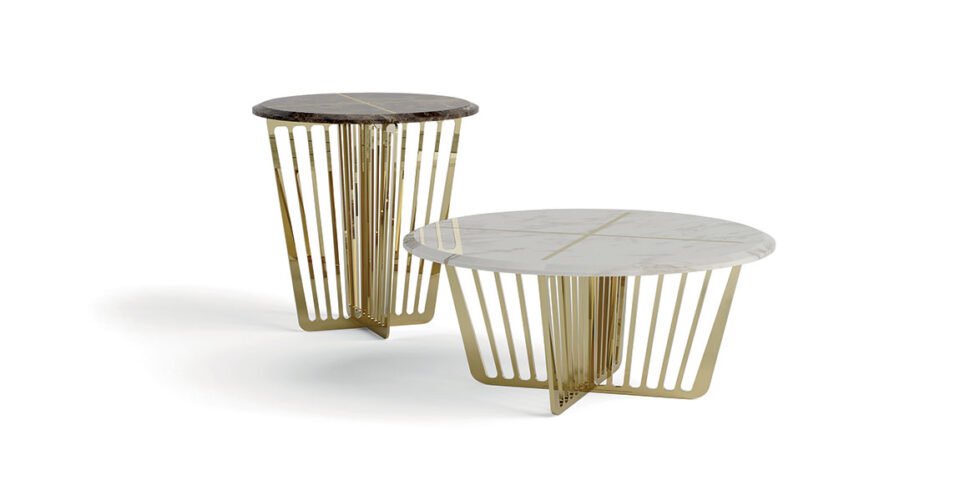 Alfieri table basse design haut de gamme – Vittoria Frigerio