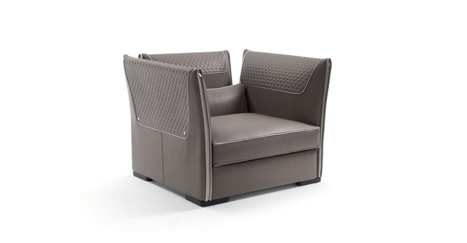 Clivio fauteuil design haut de gamme – Vittoria Frigerio