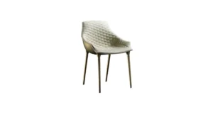 Milady chaise design haut de gamme en cuir par Reflex Angelo, disponible avec structure personnalisable et option de capitonnage Emerald. Disponible chez D-Style Interior.