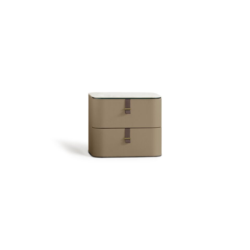 Gregory – table de chevet design haut de gamme – Gamma Arredamenti