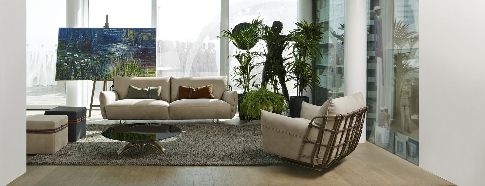 Smart Accessoires de Gamma Arredamenti ajoutent une touche d’élégance et de fonctionnalité à tout intérieur moderne. Disponible chez D-Style Interior.