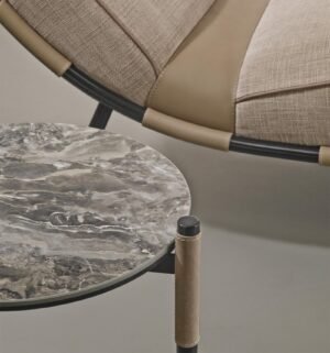 Cruise chaise longue design haut de gamme par Gamma Arredamenti, alliant confort, élégance et savoir-faire italien. Disponible chez D-Style Interior.