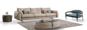 Spider fauteuil de Gamma Arredamenti, cuir urbain avec assise généreuse et dossier rembourré. Disponible chez D-Style Interior.