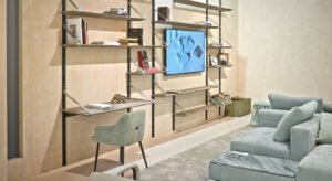 Sally CHABR de Gamma Arredamenti, une chaise en cuir élégante et confortable. Design italien raffiné, disponible chez D-Style Interior.