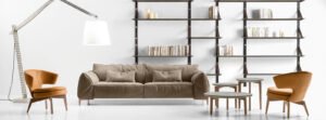 Kong canapé design haut de gamme par Gamma Arredamenti, alliance parfaite entre confort, élégance et design italien. Disponible chez D-Style Interior.