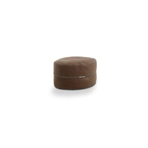 Zipper ottomans Pouf design haut de gamme avec fermeture éclair décorative et finitions personnalisables, signé Gamma Arredamenti. Disponible chez D-Style Interior.