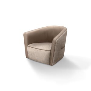 Lady Sharon fauteuil design haut de gamme par Gamma Arredamenti, alliance d’élégance contemporaine et de finitions sur mesure. Compact, confortable et raffiné. Disponible chez D-Style Interior.