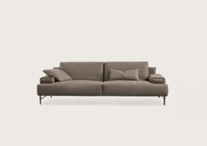 Saks canapé design haut de gamme par Gamma Arredamenti, au style contemporain et modulable. Disponible chez D-Style Interior.