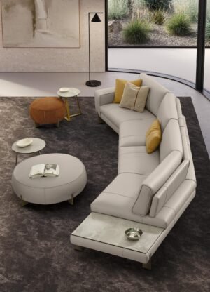 Tokyo canapé sectionnel haut de gamme par Gamma Arredamenti avec design moderne et confort supérieur. Disponible chez D-Style Interior.