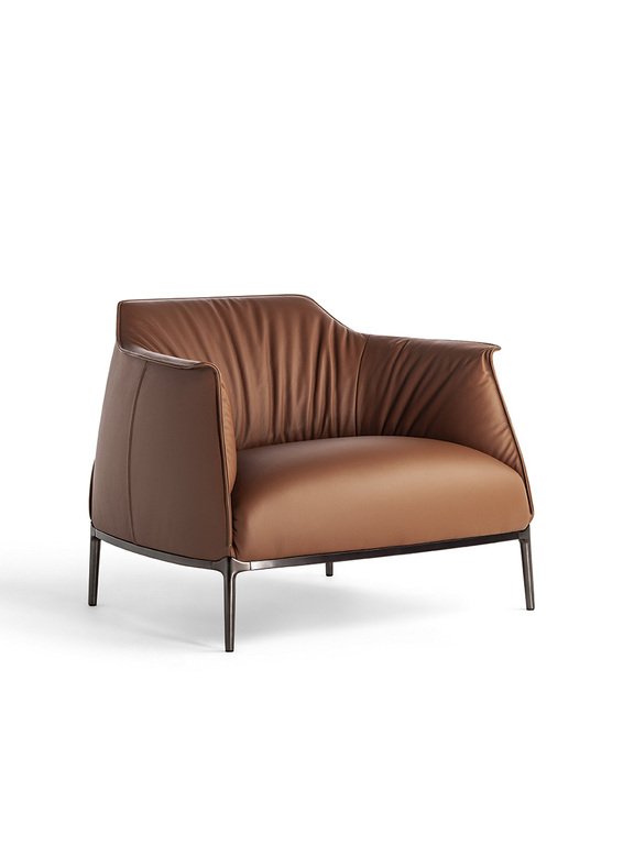 Archibald fauteuil design haut de gamme – Poltrona Frau