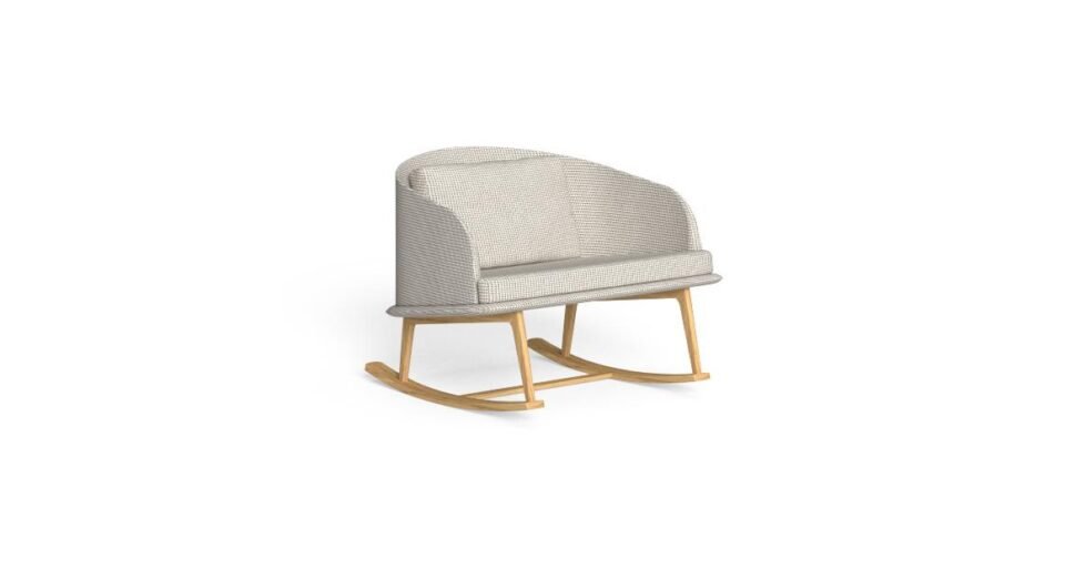CleoSoft//Wood Fauteuil à bascule