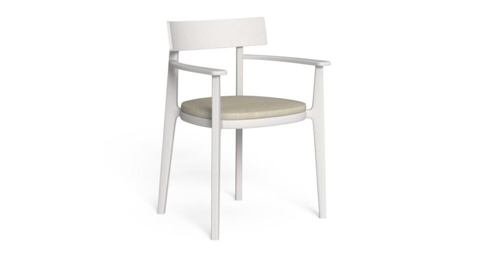 Ever//Alu Chaise de salle à manger
