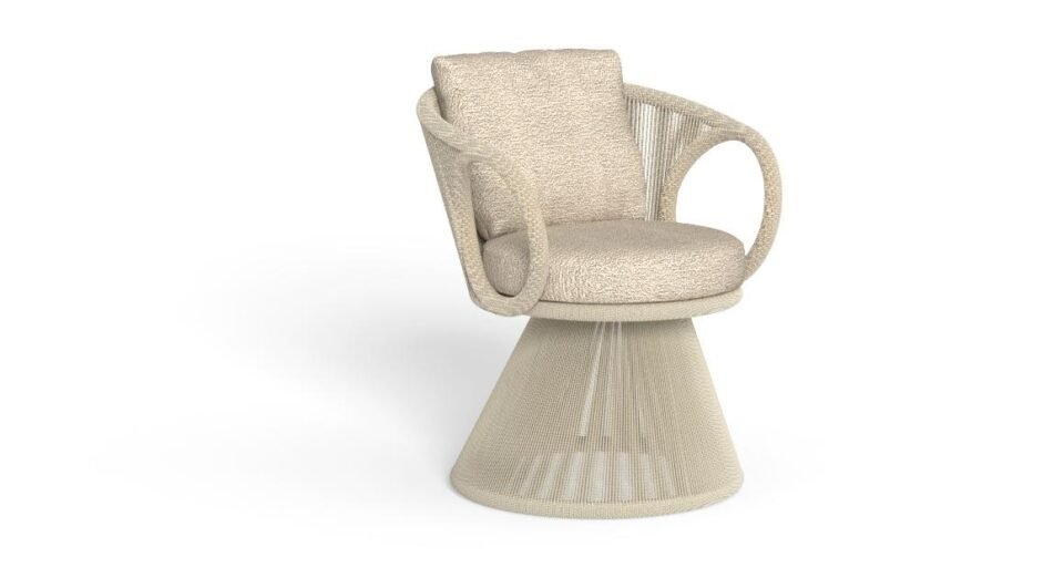 Karen Fauteuil de salle à manger pivotant