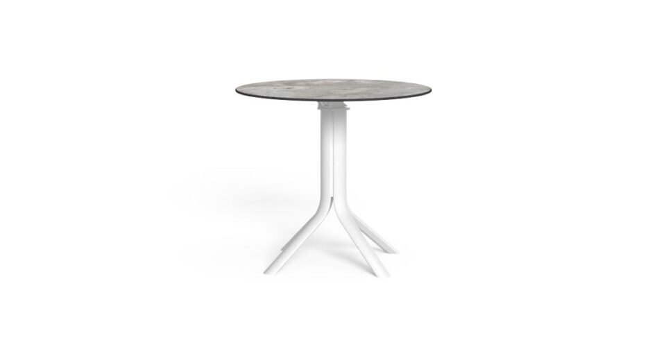 Meg Table pliante de repas + round top