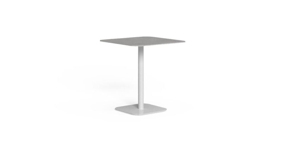 Moon//Alu Table à manger 80 x 80