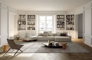View Sofa – Canapé design haut de gamme Frigerio disponible chez D-Style Interior