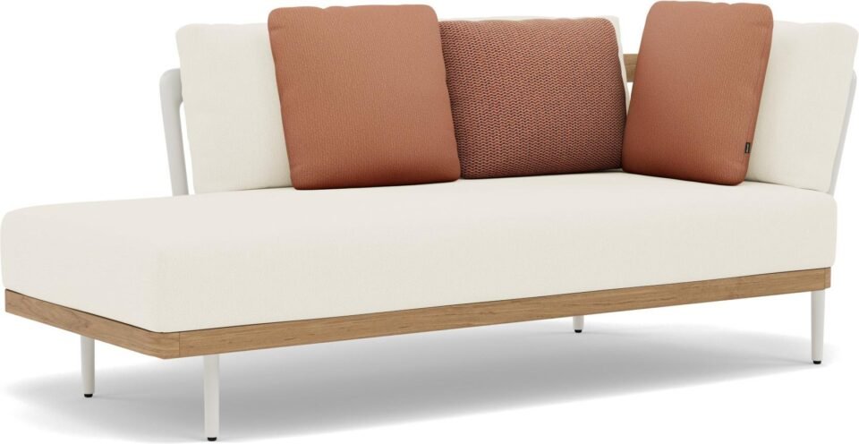 Flows Banquette 2 places coin gauche