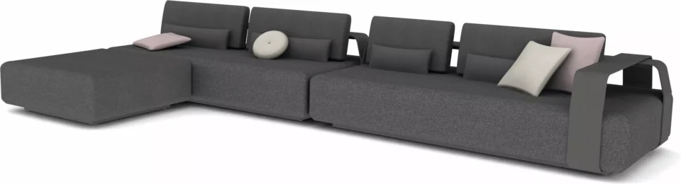 Kumo Salon de jardin 4 - lave F10