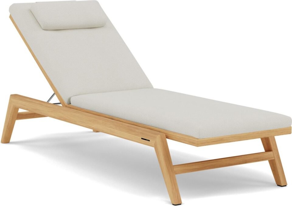Sunrise transat teak brushed