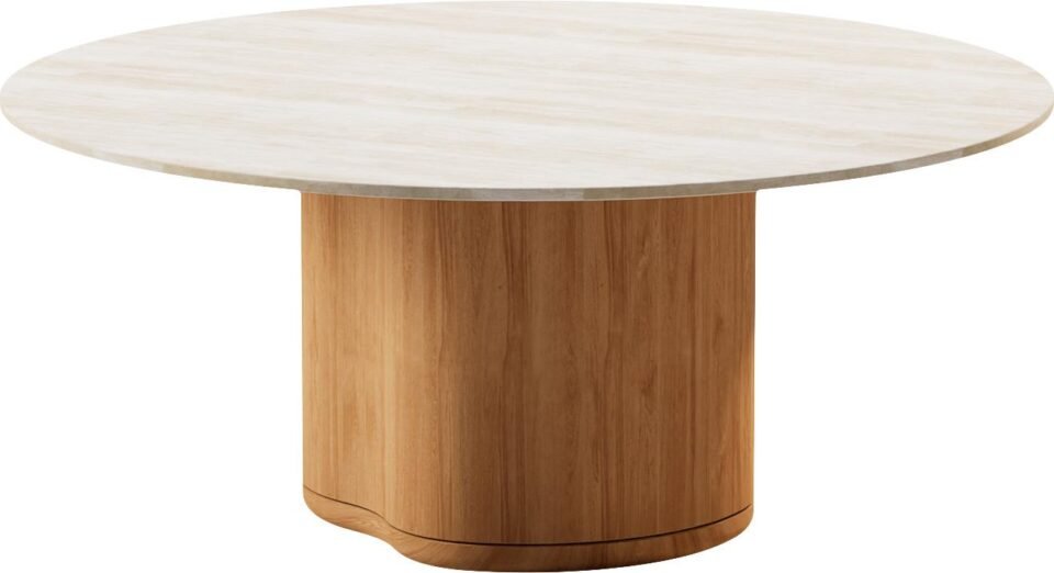 Ogado Table low dining Ø125