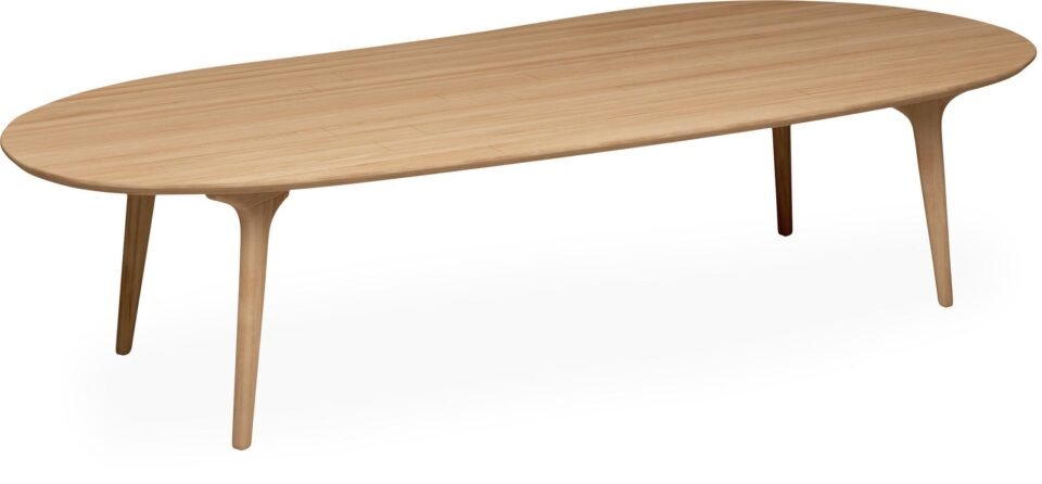 Torsa Table à manger organique 310x135 h75